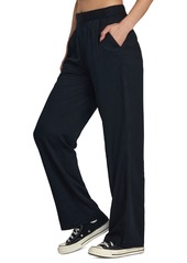 Rvca Juniors' Hudson Elasticized-Waist Wide-Leg Pants - RVCA Black