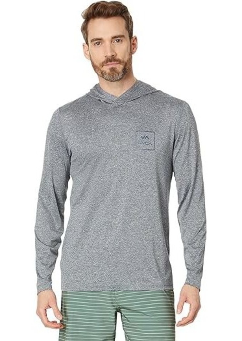 RVCA Long Sleeve Hooded Surf Tee