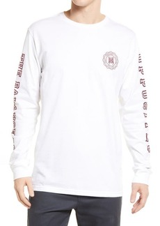 RVCA Men's Annex Long Sleeve Graphic Tee in White at Nordstrom