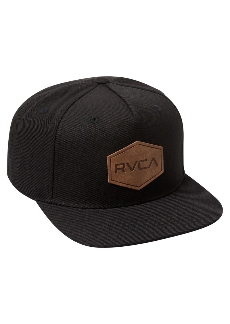 Rvca Men's Commonwealth Dlx Snapback Hat - Black