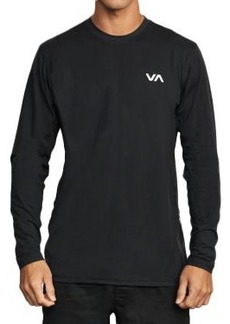 RVCA Men's Sport Vent Long Sleeve T-Shirt, Small, Black