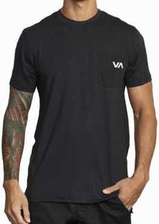 RVCA Men's Sport Vent Shirt Sleeve T-Shirt, Small, Black