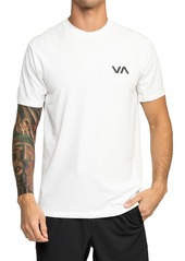 RVCA Men's Sport Vent Shirt Sleeve T-Shirt, Small, Black | Father's Day Gift Idea