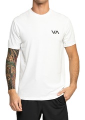 RVCA Men's Sport Vent Shirt Sleeve T-Shirt, Small, Black