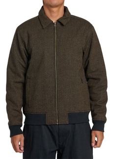 RVCA Pisco Wool Blend Zip Jacket