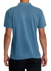 Rvca Ptc Pigment Polo Shirt - Cool Blue