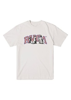 RVCA Rapa Nui Cotton Graphic T-Shirt
