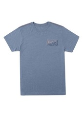 RVCA Sharp Split Logo Graphic T-Shirt