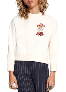 RVCA Shroom Graphic Sweatshirt in Pale Pink at Nordstrom