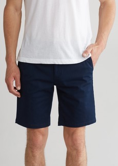 RVCA The Week-End Stretch Twill Chino Shorts in Navy Marine at Nordstrom Rack