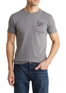 RVCA Toxicity Short Sleeve T-Shirt in Graphite Heather at Nordstrom Rack