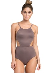 RVCA Junior's Solid One Piece Swimsuit  XS