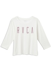 RVCA Women's Stilt Long Sleeve Crew Neck T-Shirt  L