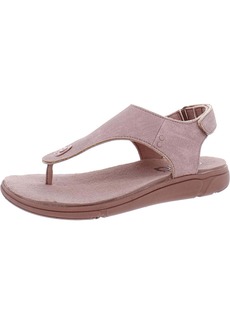 Ryka Margo Next Womens Faux Leather Thong Slingback Sandals
