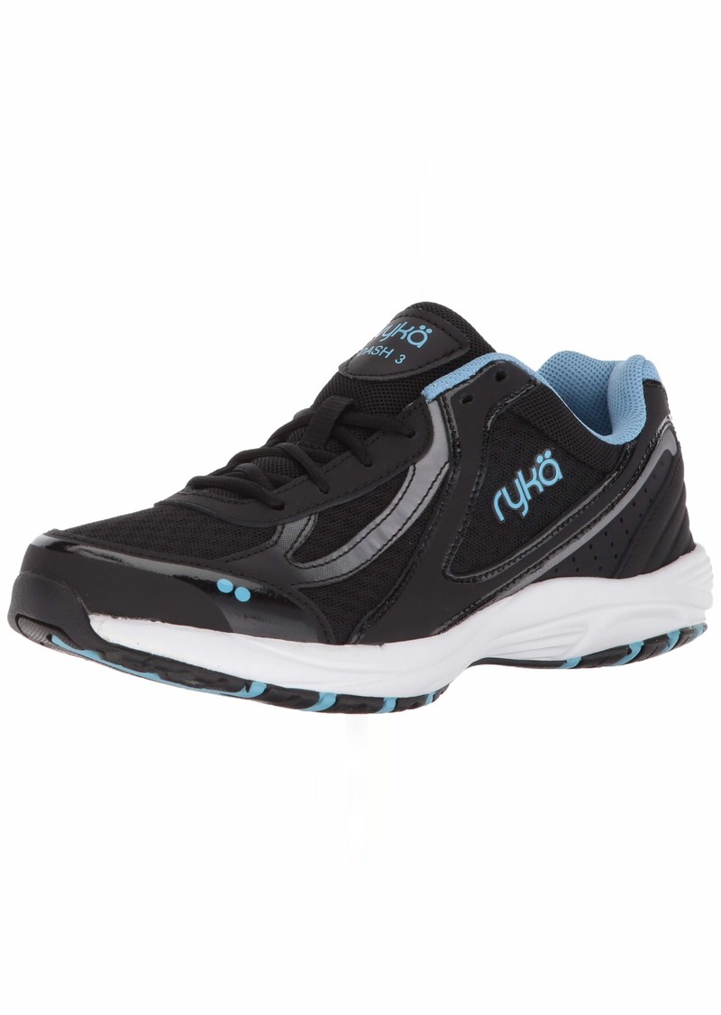 Ryka Womens Dash 3 Walking Shoe Black  US