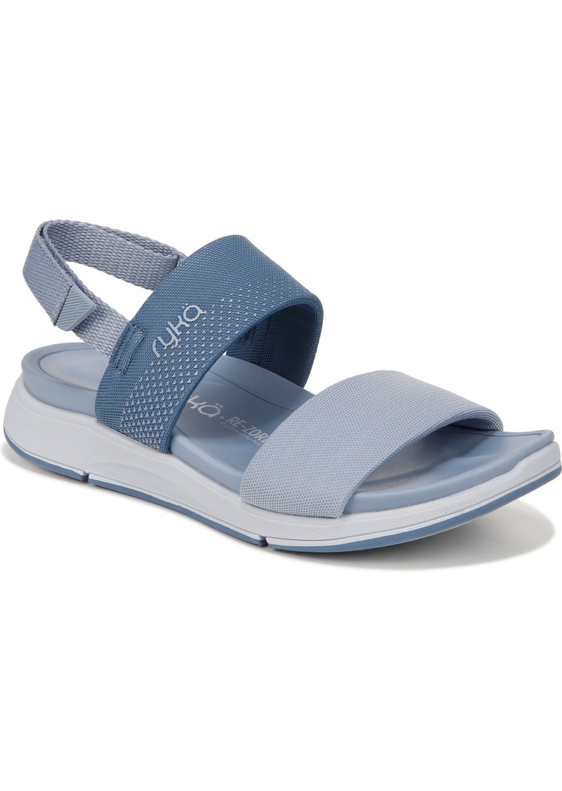 Ryka Women's Take Charge Slingback Sandals - Coronet Blue Fabric