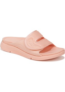 Ryka Women's Tao Recovery Slide Sandals - Peachy Pink Fabric