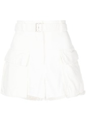 Sacai cargo-pocket belted shorts