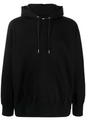 Sacai cotton drawstring hoodie