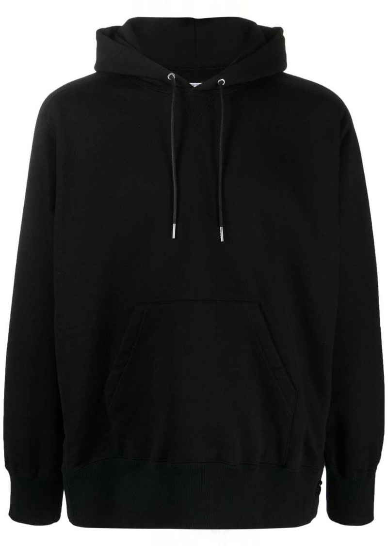 Sacai cotton drawstring hoodie