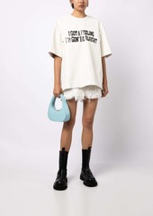 Sacai I Got A Feeling layered T-shirt