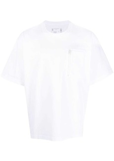 Sacai multi-pocket cotton T-shirt