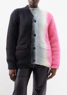 Sacai - Tie-dye Wool-blend Cardigan - Womens - Multi