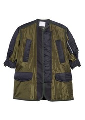 Sacai Oversize Quilted Nylon Jacket