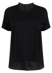 Sacai panelled pocket T-Shirt