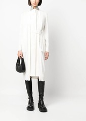 Sacai single-breasted belted coat