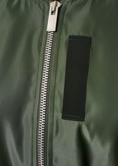 Sacai Sleeveless Nylon Zip-up Jacket