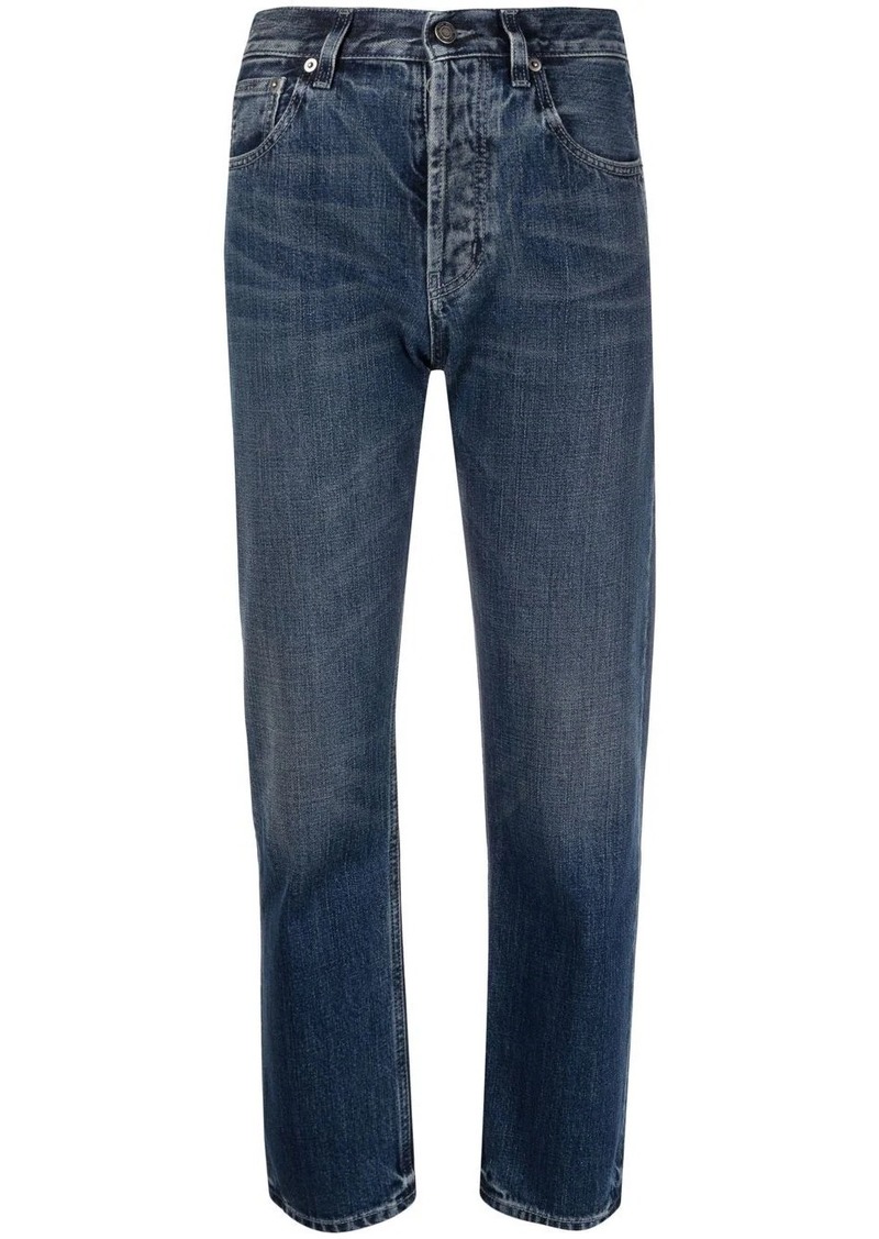 Saint Laurent high-waisted cropped jeans