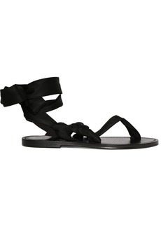 Saint Laurent 10mm Nola Jersey Sandals