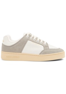 Saint Laurent 20mm Sl61 Leather Low Top Sneakers