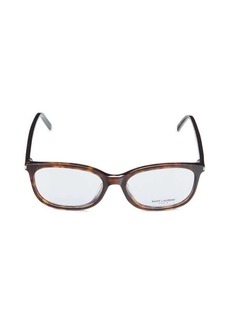 Saint Laurent ​51MM Rectangle Eyeglasses