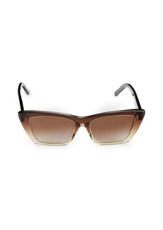 Saint Laurent Mica 53MM Cat Eye Sunglasses