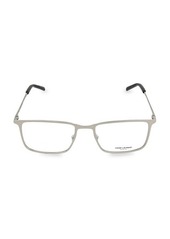 Saint Laurent 53MM Rectangle Optical Glasses