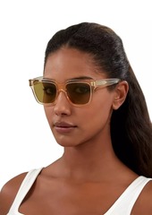 Saint Laurent 54MM Rectangular Sunglasses
