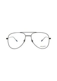 Saint Laurent 55MM Aviator Eyeglasses