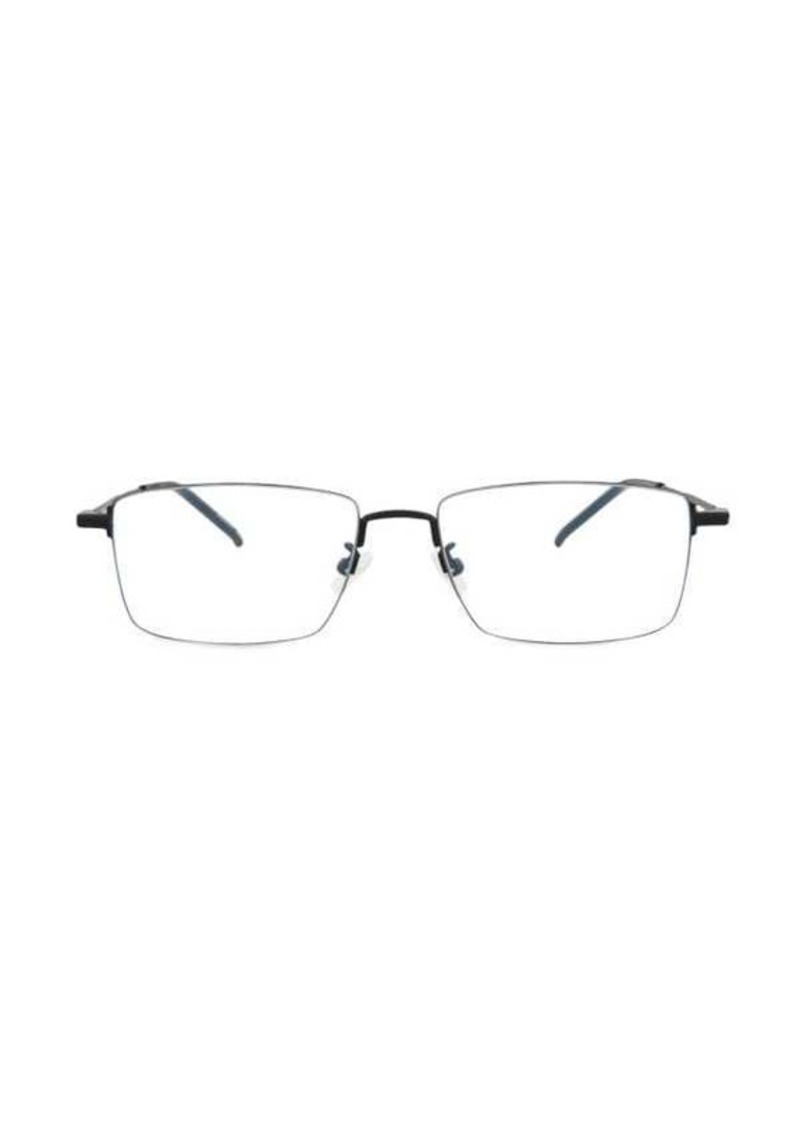 Saint Laurent 55MM Rectangle Eyeglasses