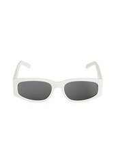 Saint Laurent 55MM Rectangle Sunglasses