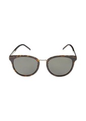 Yves Saint Laurent 55MM Round Sunglasses
