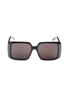 Saint Laurent 56MM Square Sunglasses