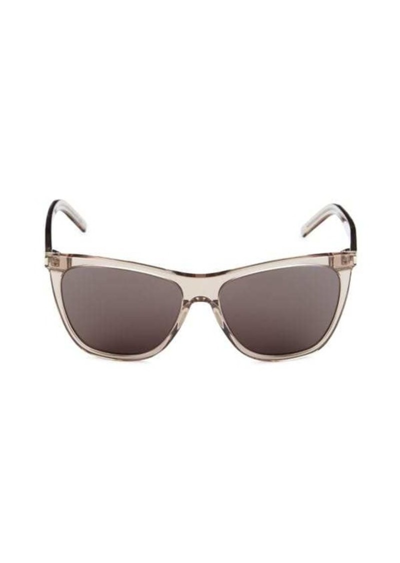 Saint Laurent 58MM Square Sunglasses