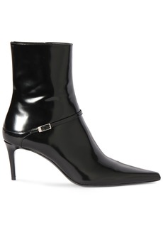 Saint Laurent 70mm Vendome Leather Ankle Boots