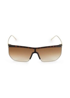 Yves Saint Laurent 72MM Shield Sunglasses
