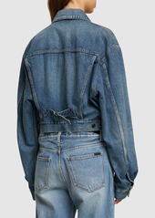 Saint Laurent 80's Cotton Denim Jacket