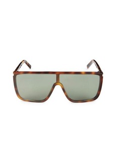 Saint Laurent 99MM Shield Sunglasses