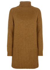 Saint Laurent Alpaca-blend sweater minidress