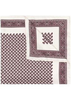 Saint Laurent bandana print silk scarf